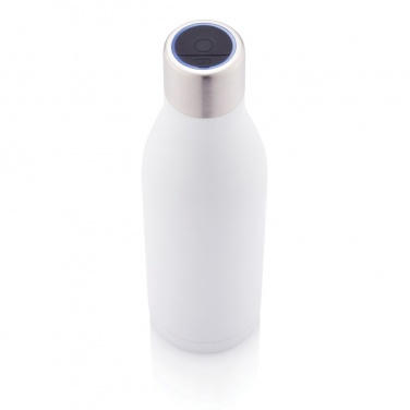 Logotrade promotional merchandise image of: UV-C steriliser vacuum stainless steel bottle