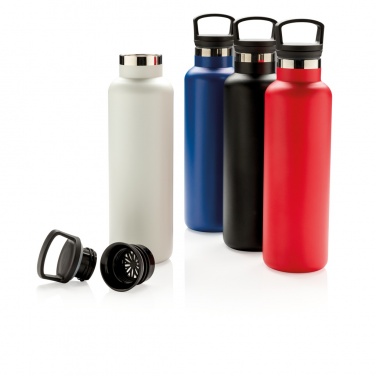 Logo trade corporate gifts picture of: Vacuum insulated leak proof standard mouth bottle