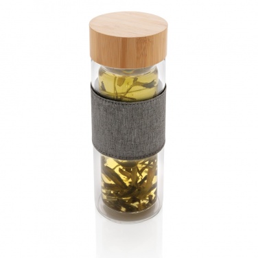 Logotrade promotional giveaway image of: Impact double wall borosilicate glass bottle