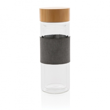 Logotrade promotional merchandise image of: Impact double wall borosilicate glass bottle