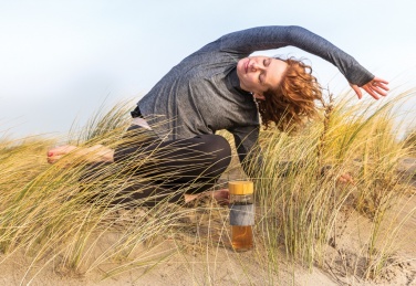 Logotrade corporate gift image of: Impact double wall borosilicate glass bottle