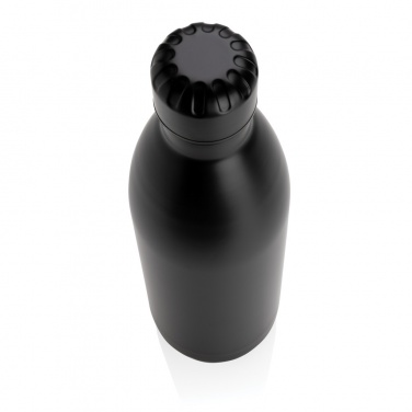 Logo trade promotional products picture of: Solid colour vacuum stainless steel bottle 1L