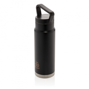 Logo trade promotional products picture of: Leakproof vacuum on-the-go bottle with handle