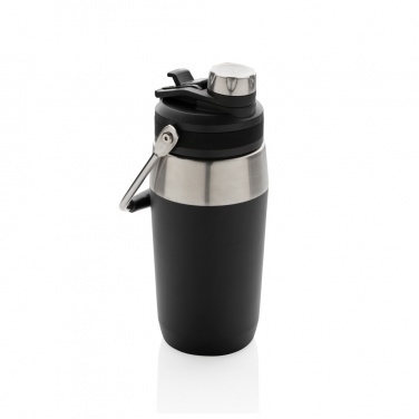 Logotrade promotional merchandise image of: Vacuum stainless steel dual function lid bottle 500ml