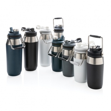 Logo trade promotional products picture of: Vacuum stainless steel dual function lid bottle 500ml