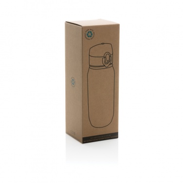Logo trade advertising products picture of: Yide RCS Recycled PET leakproof lockable waterbottle 600ml