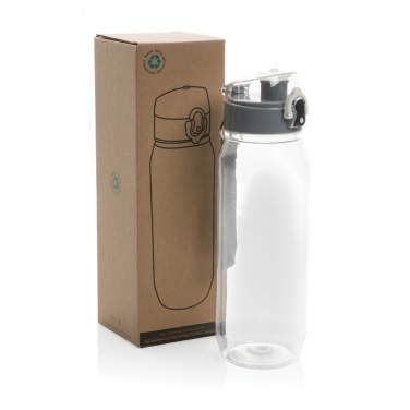 Logo trade promotional items image of: Yide RCS Recycled PET leakproof lockable waterbottle 800ml