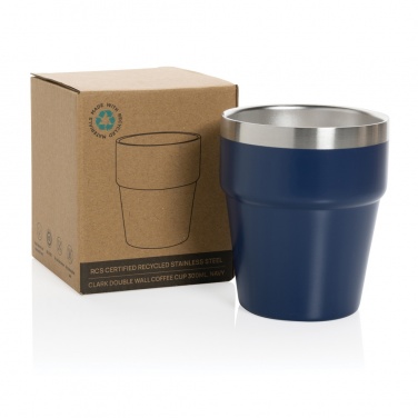 Logo trade promotional giveaways picture of: Clark RCS double wall coffee cup 300ML
