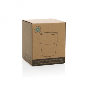 Logotrade promotional items photo of: Clark RCS double wall coffee cup 300ML
