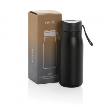 Logo trade promotional merchandise picture of: Avira Ain RCS Re-steel 150ML mini travel bottle