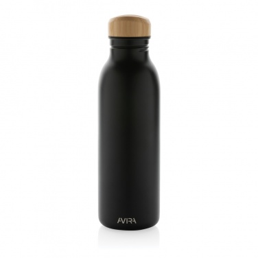 Logo trade promotional gift photo of: Avira Alcor RCS Re-steel single wall water bottle 600 ML