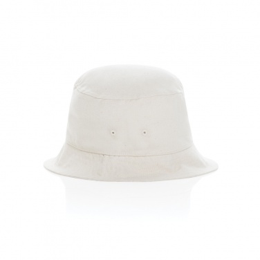 Logo trade advertising products image of: Impact Aware™ 285 gsm rcanvas one size bucket hat undyed