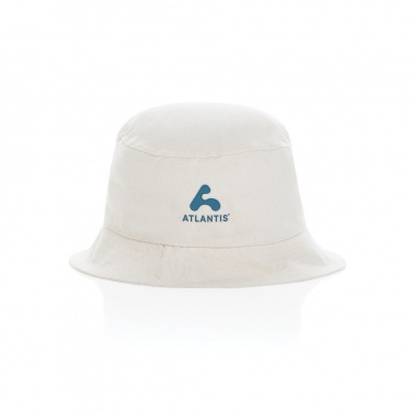 Logo trade business gift photo of: Impact Aware™ 285 gsm rcanvas one size bucket hat undyed