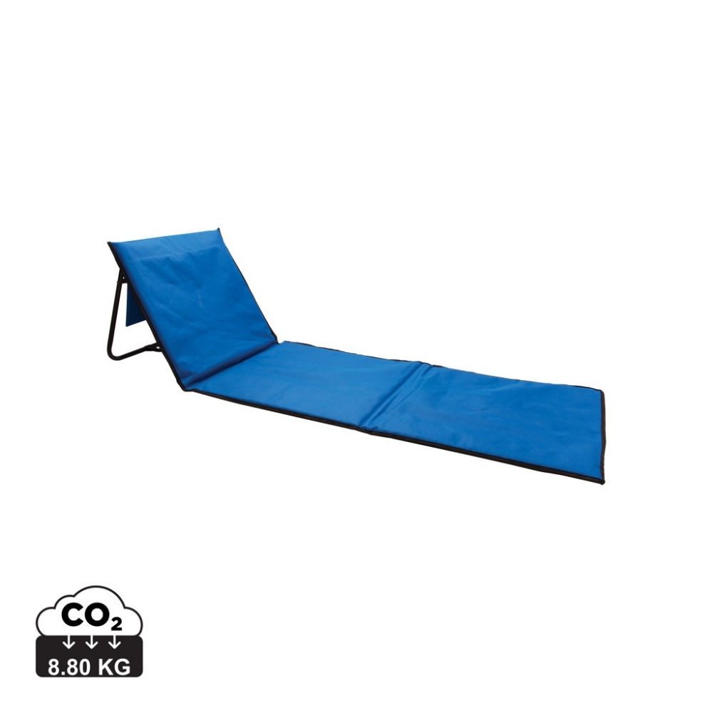 Logo trade promotional item photo of: Foldable beach lounge chair