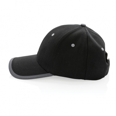 Logotrade promotional item image of: Impact AWARE™ Brushed rcotton 6 panel contrast cap 280gr