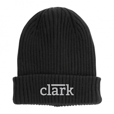 Logo trade promotional gifts picture of: Impact AWARE™  Polylana® double knitted beanie