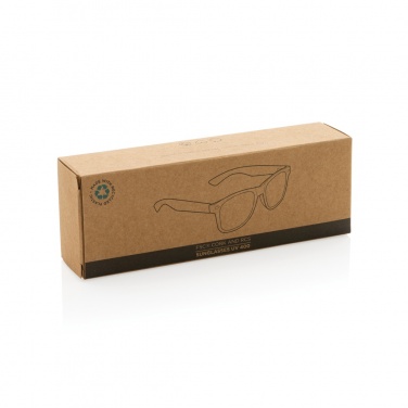 Logotrade promotional item picture of: GRS recycled PC plastic sunglasses with cork