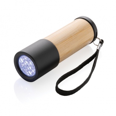 Logotrade promotional product image of: Bamboo and RCS certfied recycled plastic torch