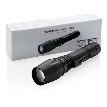 Logotrade promotional merchandise photo of: Torch 10W Heavy duty CREE