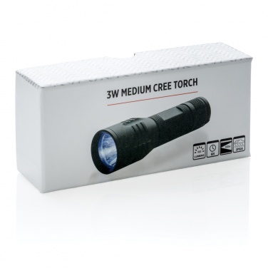 Logotrade promotional merchandise photo of: 3W medium CREE torch