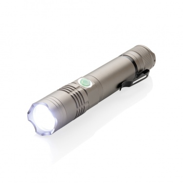 Logotrade promotional items photo of: Rechargeable 3W flashlight