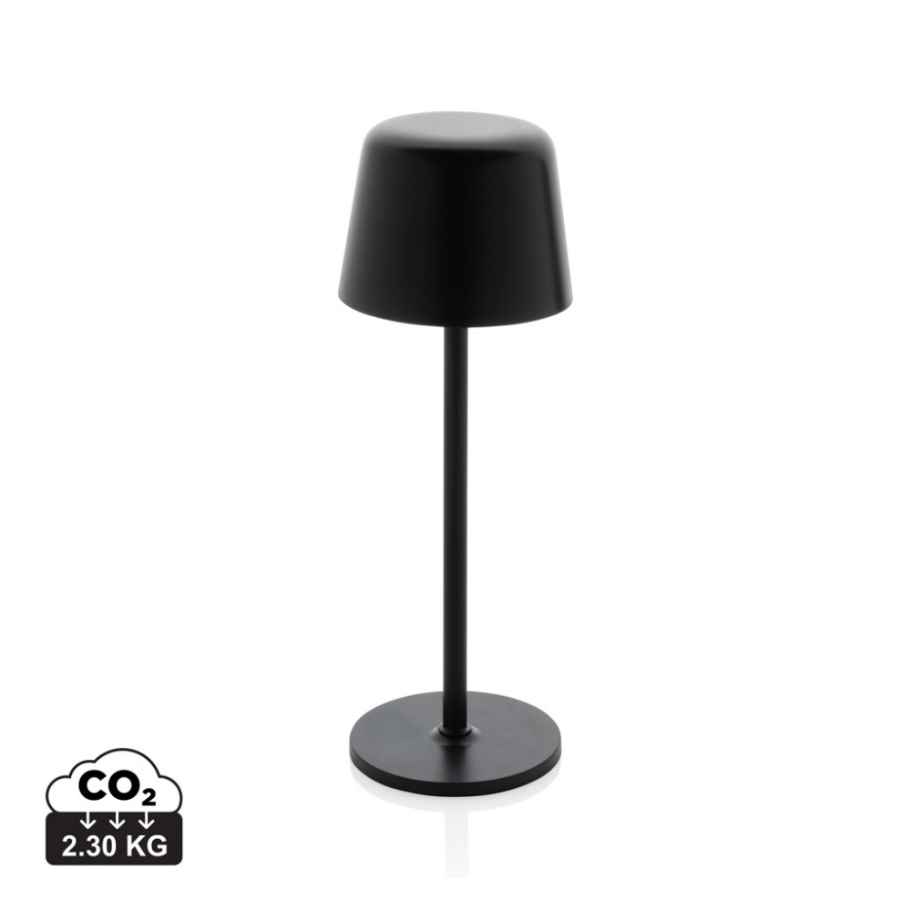 Logotrade business gifts photo of: Zenic RCS recycled plastic USB re-chargable table lamp