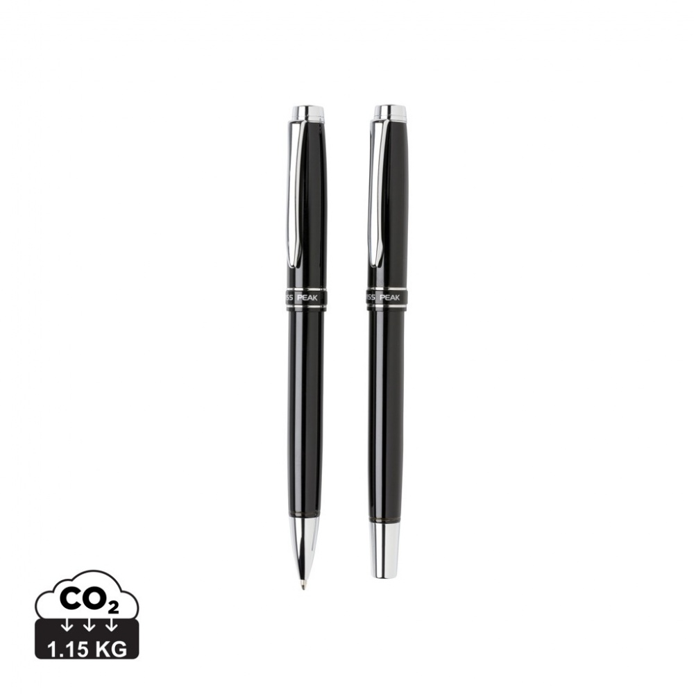 Logo trade promotional giveaways picture of: Heritage pen set