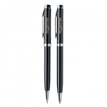 Logo trade promotional gifts image of: Luzern pen set