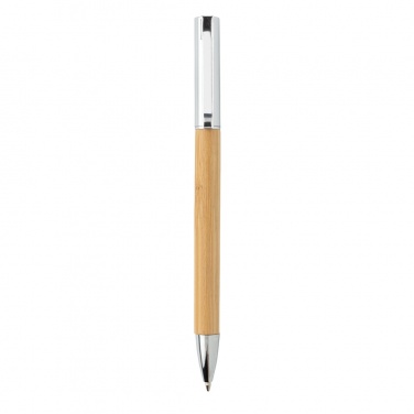 Logo trade promotional merchandise picture of: Modern bamboo pen