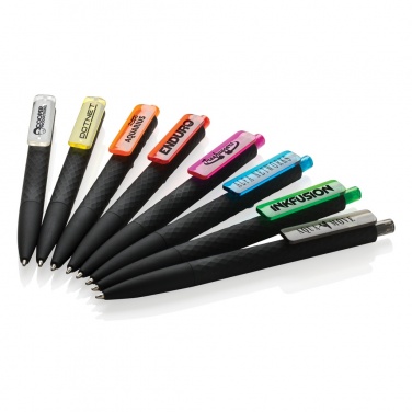 Logo trade advertising products image of: X3 black smooth touch pen