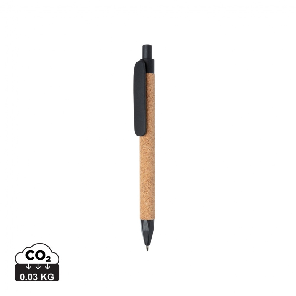 Logotrade promotional items photo of: Write wheatstraw and cork pen