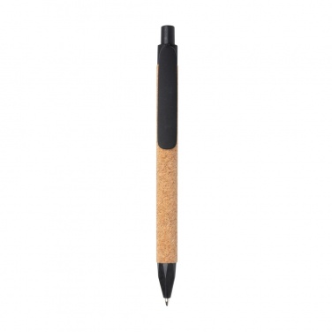 Logo trade promotional products image of: Write wheatstraw and cork pen