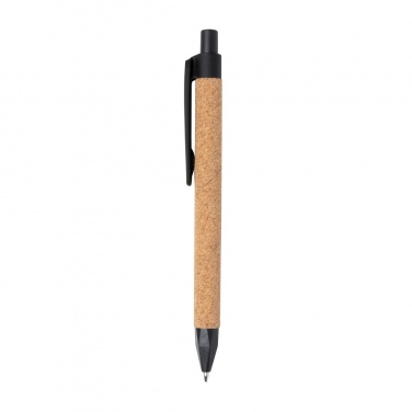 Logo trade advertising products image of: Write wheatstraw and cork pen