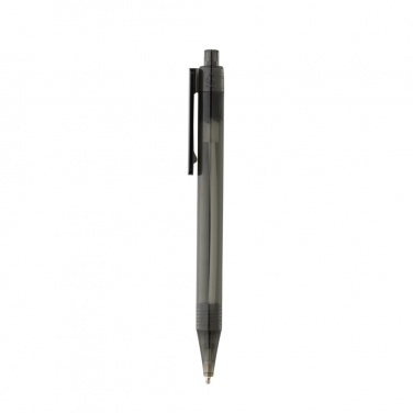 Logotrade promotional giveaway picture of: GRS RPET X8 transparent pen