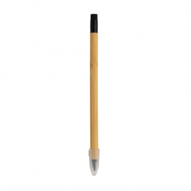 Logo trade promotional gifts picture of: Bamboo infinity pencil with eraser
