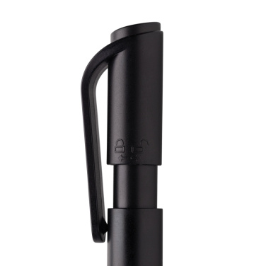 Logo trade promotional giveaways picture of: TwistLock GRS certified recycled ABS pen