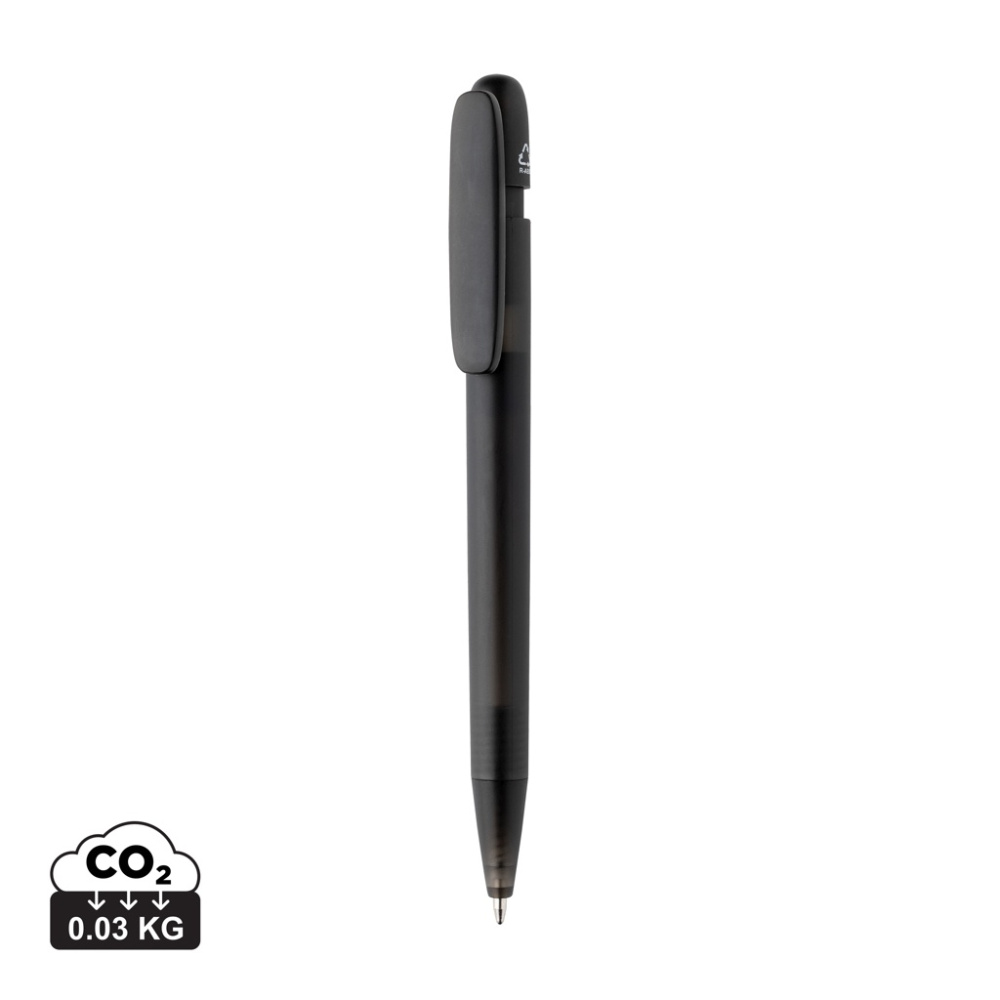 Logo trade corporate gifts image of: Devin GRS certified RABS pen transparent