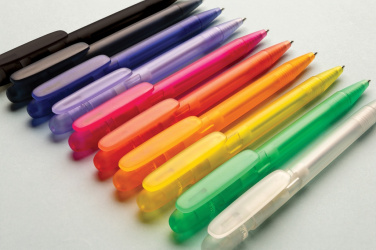 Logo trade business gift photo of: Devin GRS certified RABS pen transparent