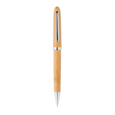Logo trade promotional products image of: Bamboo pen in box