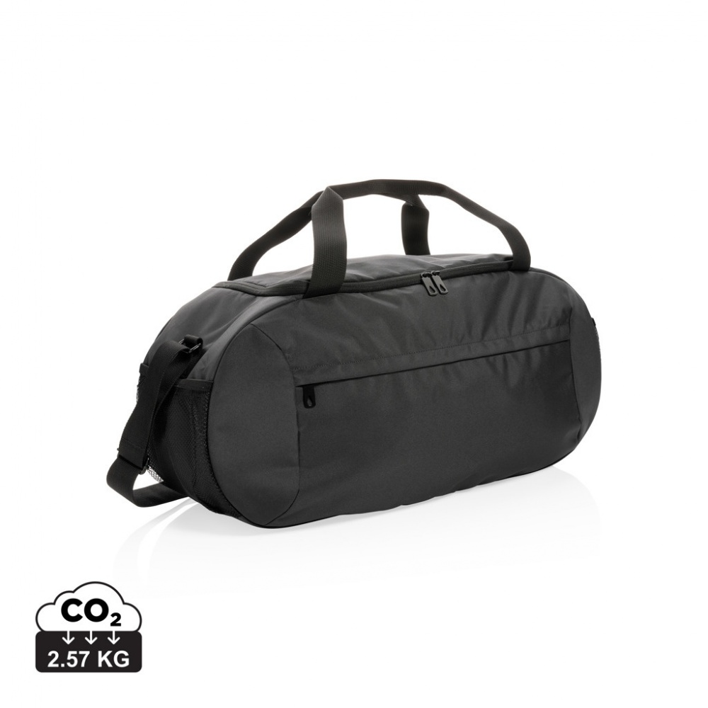Logo trade promotional product photo of: Impact AWARE™ RPET modern sports duffel