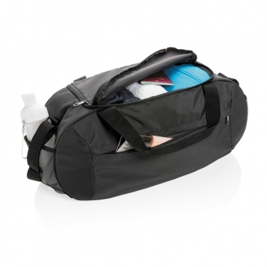 Logotrade promotional gift picture of: Impact AWARE™ RPET modern sports duffel