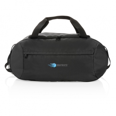 Logotrade promotional merchandise picture of: Impact AWARE™ RPET modern sports duffel