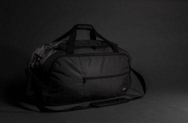 Logo trade promotional merchandise image of: Swiss Peak AWARE™ RPET sports duffel bag