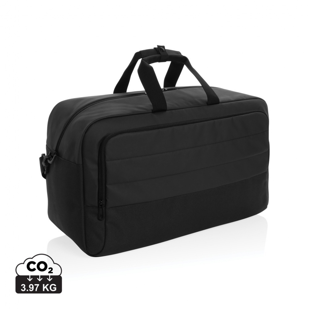 Logotrade promotional merchandise image of: Armond AWARE™ RPET weekend duffel bag