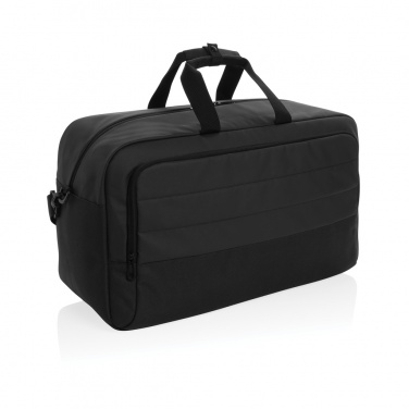 Logo trade corporate gifts picture of: Armond AWARE™ RPET weekend duffel bag