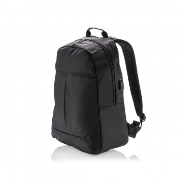 Logotrade promotional item image of: Power USB laptop backpack