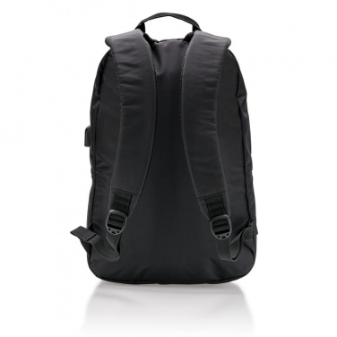 Logotrade promotional item picture of: Power USB laptop backpack