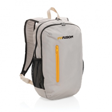 Logo trade corporate gifts picture of: Impact AWARE™ 300D RPET casual backpack