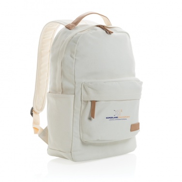 Logotrade promotional merchandise photo of: Impact AWARE™ 16 oz. recycled canvas backpack