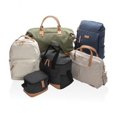 Logotrade promotional giveaways photo of: Impact AWARE™ 16 oz. recycled canvas backpack